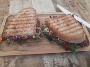 Jackfruit toasted sándwich at PLANT SHACK - Altea in Altea