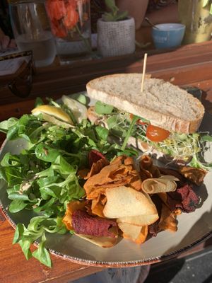Superfood ‘pesto’ sandwich  at PLANT SHACK - Altea in Altea