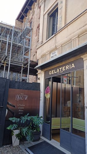 Ally to eat your ice cream 🍨🍦 at Gelateria Loggetta in Mantova