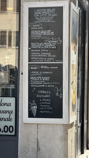 Vegane Eissorten - nicht nur fruchtsorbe   at Gelateria Loggetta in Mantova