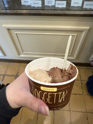   at Gelateria Loggetta in Mantova