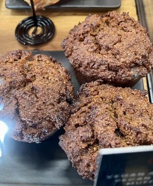 Muffins  at Plank Coffee in Healdsburg