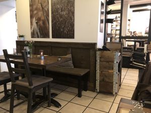 Vue in the cafe at Café Korn in Roskilde