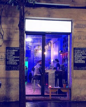 Exterior - social media at Azul Frida in Barcelona