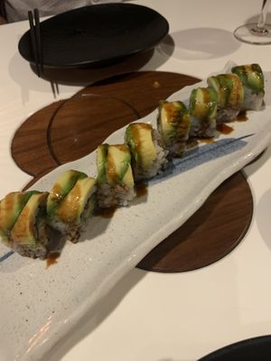 Dragon Roll 🐉  at PLANTA Queen in Toronto