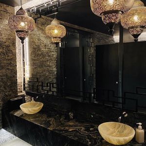 Bathroom at PLANTA Queen in Toronto