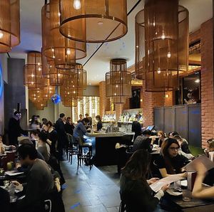 Bar at PLANTA Queen in Toronto