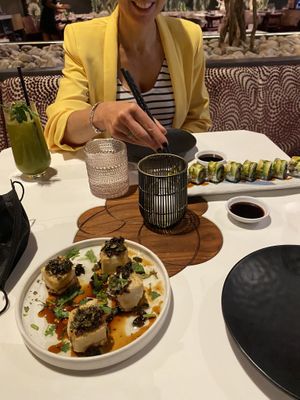 Plant Based sushi at PLANTA Queen in Toronto