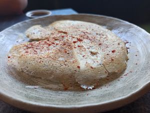 Crispy gyoza at PLANTA Queen in Toronto