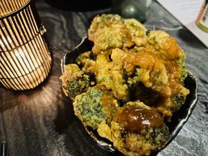 “Small dish” Broccoli (maybe the best)  at PLANTA Queen in Toronto