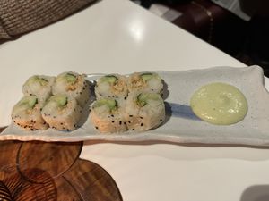 California rolls  at PLANTA Queen in Toronto