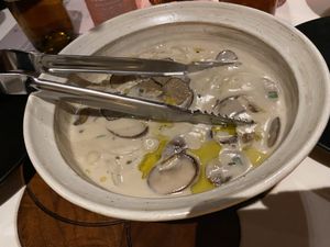 Udon noodles  at PLANTA Queen in Toronto