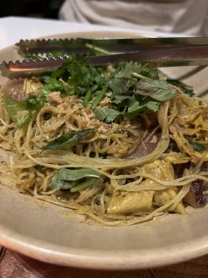 These vermicelli noodles were great!!   at PLANTA Queen in Toronto