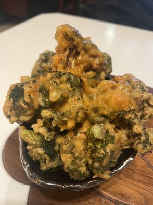 Bang Bang Broccoli- must try!  at PLANTA Queen in Toronto