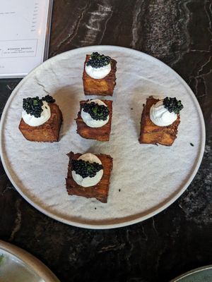 1000 layer potatoes at PLANTA Queen in Toronto