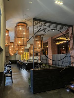 The bar   at PLANTA Queen in Toronto