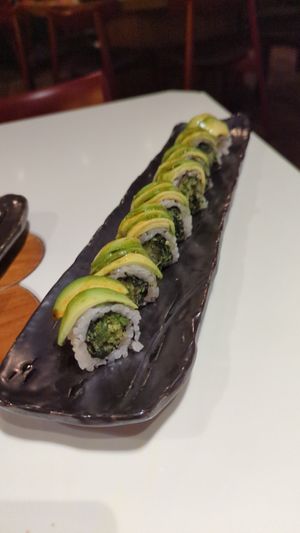 Dragon maki at PLANTA Queen in Toronto