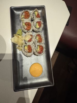 Vegan Maki Roll - Spicy Sushii  at PLANTA Queen in Toronto