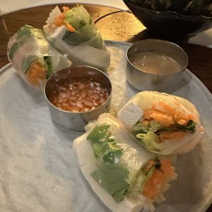 Summer Rolls  at PLANTA Queen in Toronto