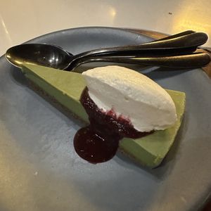 Matcha Cheesecake   at PLANTA Queen in Toronto