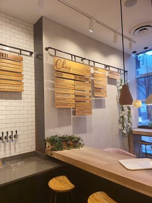 Menu at Chaia - Chinatown in Washington