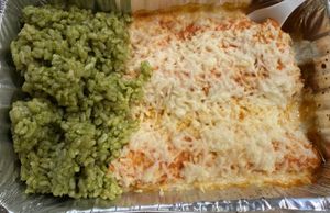 braised mushroom enchilada with vegan cheese   at Chaia - Chinatown in Washington