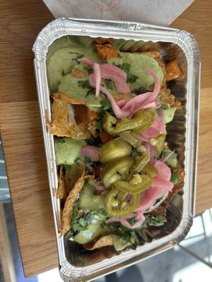 Sweet potato nachos  at Chaia - Chinatown in Washington