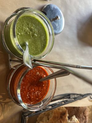   at Oren's Hummus in San Francisco