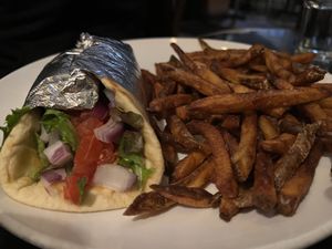 Seitan gyro  at Birdsall House in Peekskill