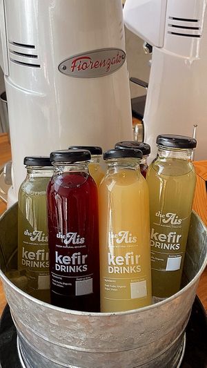 Homemade fruit water kefir  at The Ais in Penang