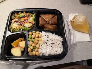 Vegan Bowl Take Away, only Tofu instead of Tofu w/ Tempeeh at Green Bowl in Kuala Lumpur