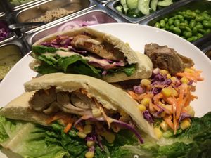 Pita sandwich  at Green Bowl in Kuala Lumpur