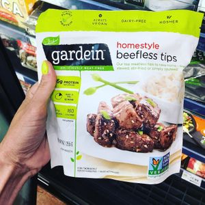Tons of Gardein products at Whole Foods Market in San Rafael