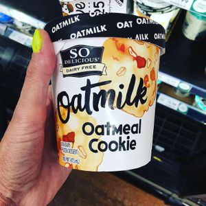 Oat milk ice cream at Whole Foods Market in San Rafael