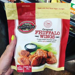 Field Roast wings  at Whole Foods Market in San Rafael