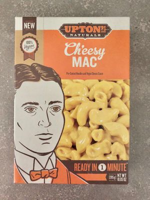 upton's naturals cheesy mac at Whole Foods Market in San Rafael