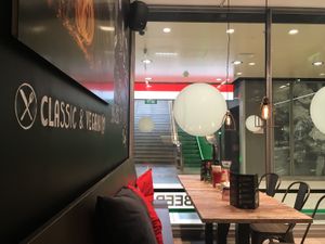 Interior at Classic & Vegan in Helsinki