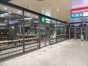 Entrance at Classic & Vegan in Helsinki