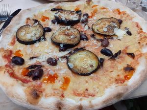 BYO vegan pizza at Classic & Vegan in Helsinki