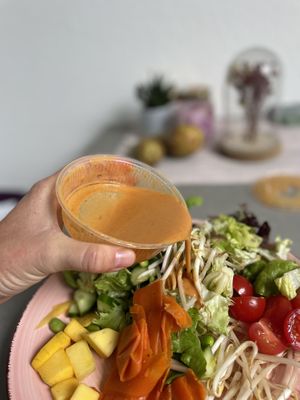 Peanut chili dressing  at MaKE. in Cologne