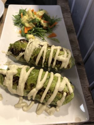 Rollitos de col con heura at CReeA in Tarragona