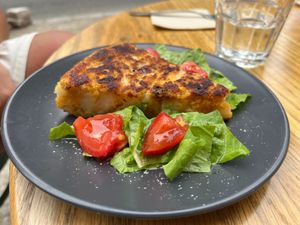 Tortilla (Lentil Flour) at CReeA in Tarragona