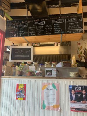 Menu at CReeA in Tarragona