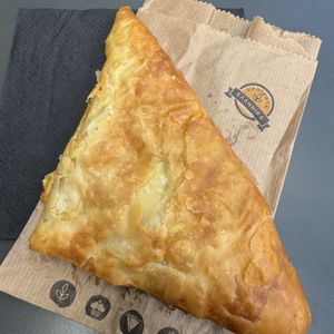 Mushroom Pie  at Sotiris Bakery in Bristol