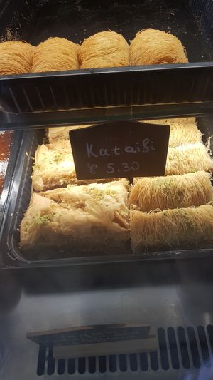 Kataifi at Sotiris Bakery in Bristol