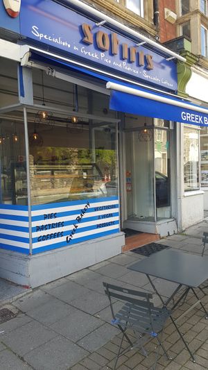 Exterior at Sotiris Bakery in Bristol