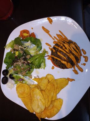 Hamburguesa b12 (sin gluten) at B12 in Girona