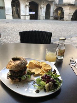 B12 Quinoa Burger  at B12 in Girona