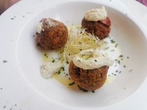 Tempeh at B12 in Girona