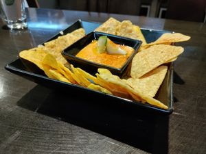 Nachos at B12 in Girona